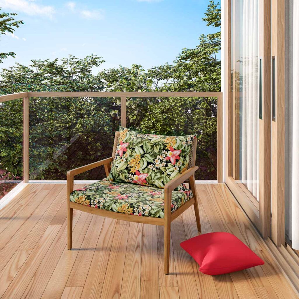Tecido Acquablock Flores® Impermeável Karsten 140cm Viva - Imagem 7