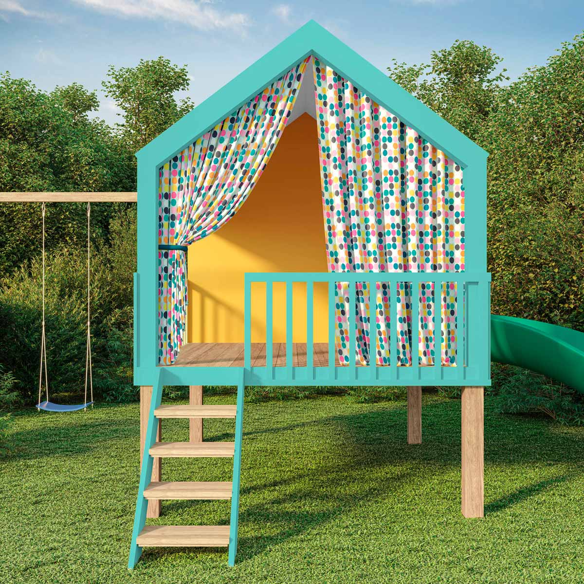 Tecido Acquablock Desenhos® Impermeável Karsten 140cm - Imagem 4