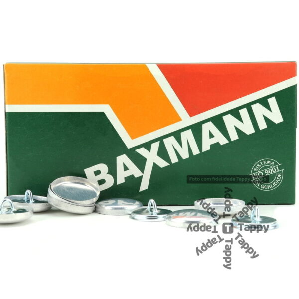 Botão de Forrar Baxmann Bombê para Capitonê - 24mm