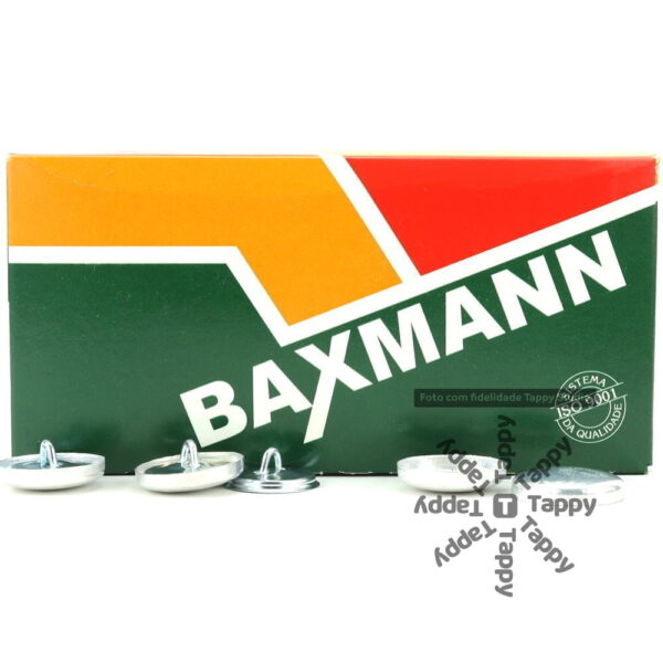 Botão de Forrar Baxmann Bombê para Capitonê - 26mm