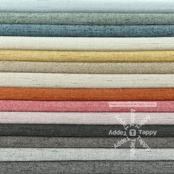 Tecido Linho Premium Carrara Várias Cores 145cm - Imagem 2