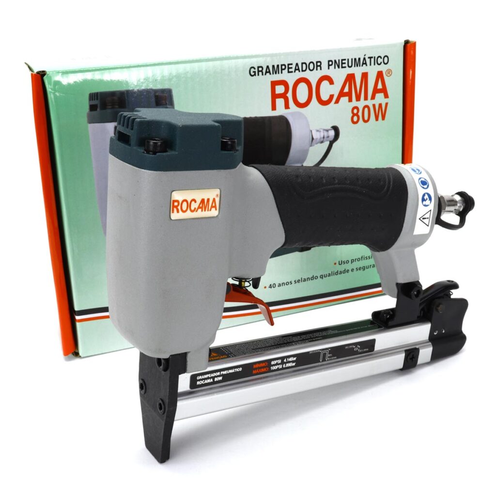 Grampeador Rocama 80W - 80/14 Pneumático + Conector - Image 2