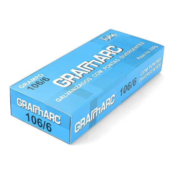 Grampo para Tapeceiro Galvanizado 106/6 Gramarc