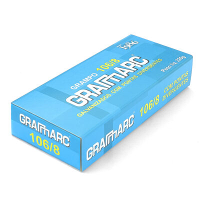 Grampo para Tapeceiro Galvanizado 106/8 Gramarc