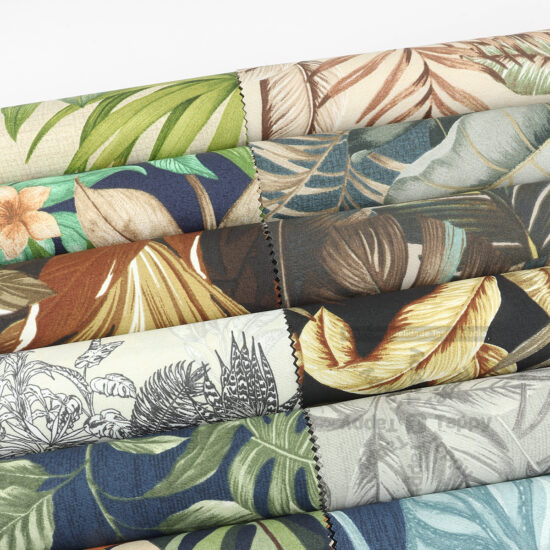 Tecido Acquablock Folhas® Impermeável Karsten 140cm