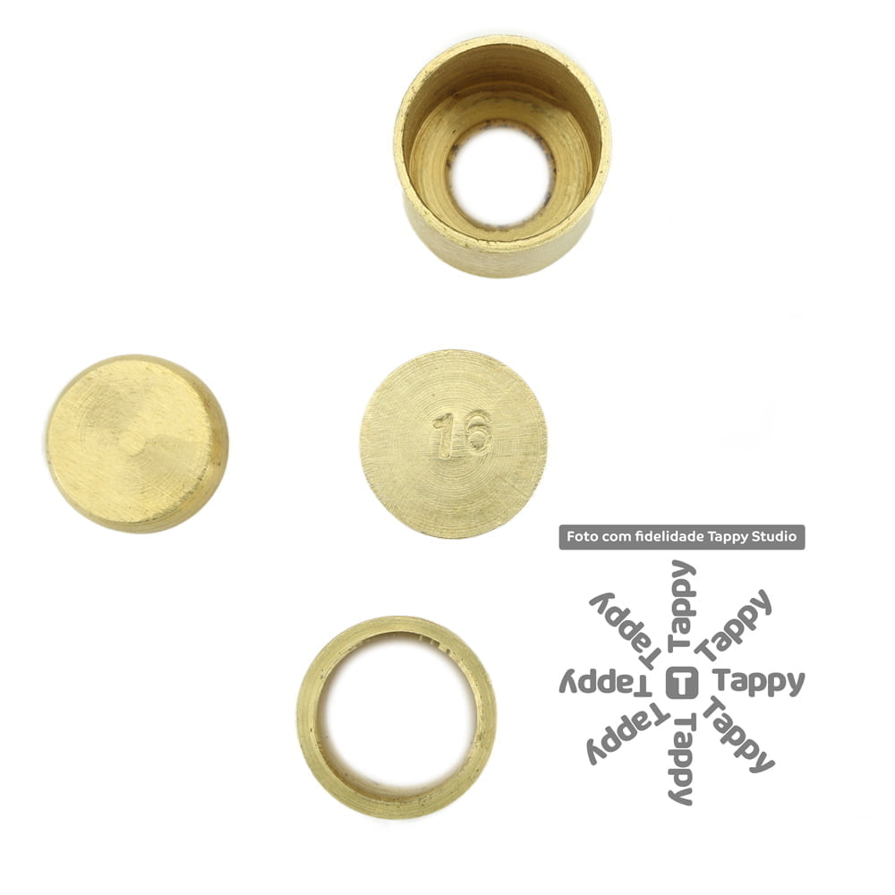 Matriz para Forrar Botão de 16mm Bombê - Graziano - Imagem 2