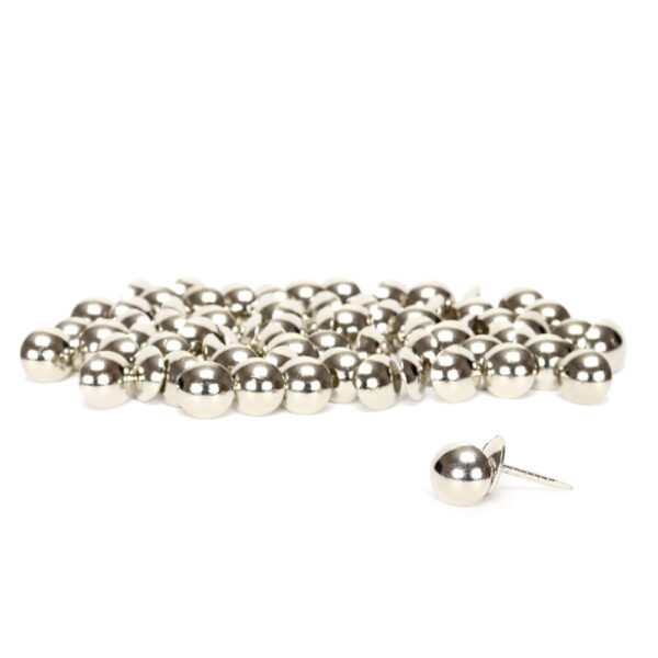 Tacha Niquelada Decorativa para Acabamento