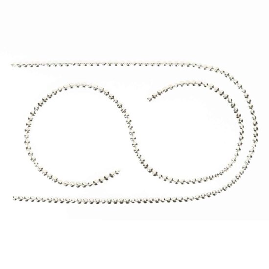 Tacha Metro Niquelada para Acabamento, Tacha por Metro