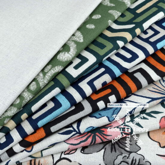 Tecido Linho Impermeabilizado Urban Várias Cores 140cm