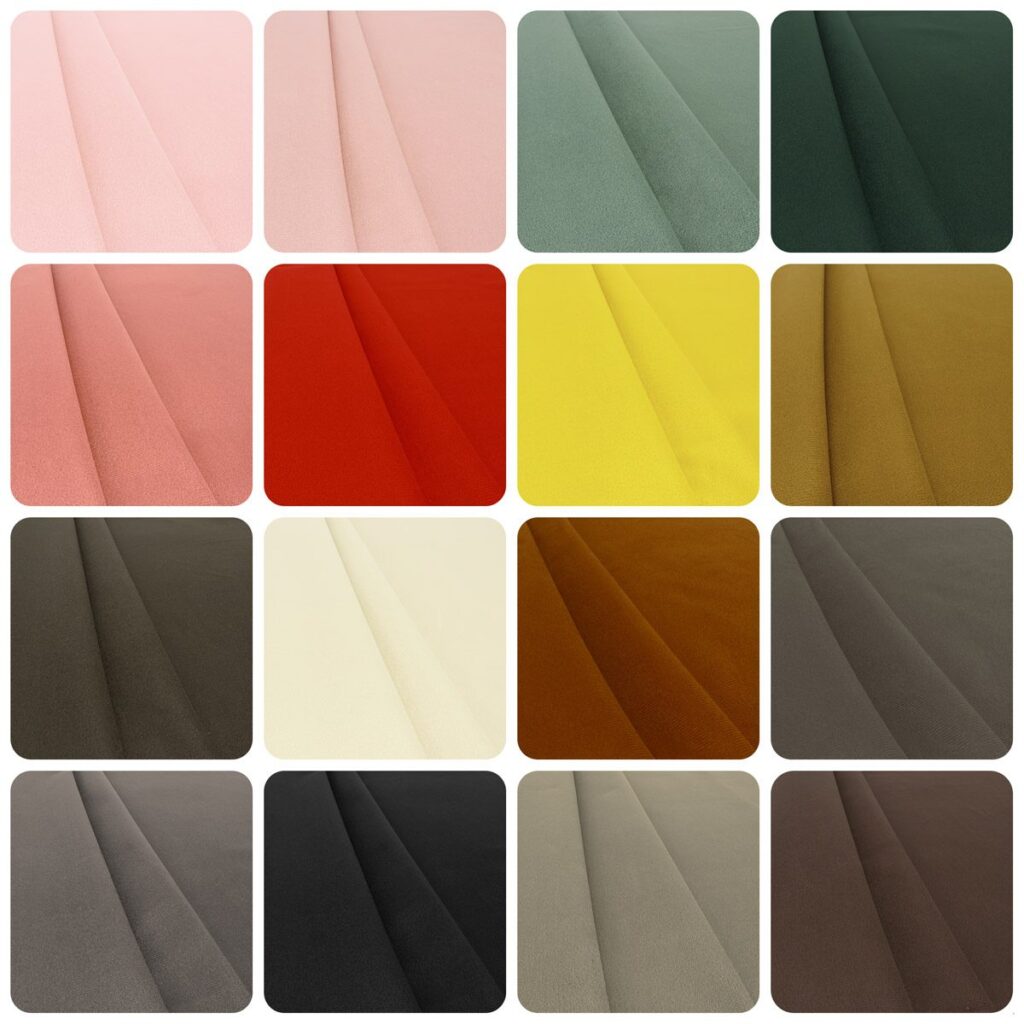 Tecido Suede Liso Várias Cores 142cm, Veludo - Imagem 2