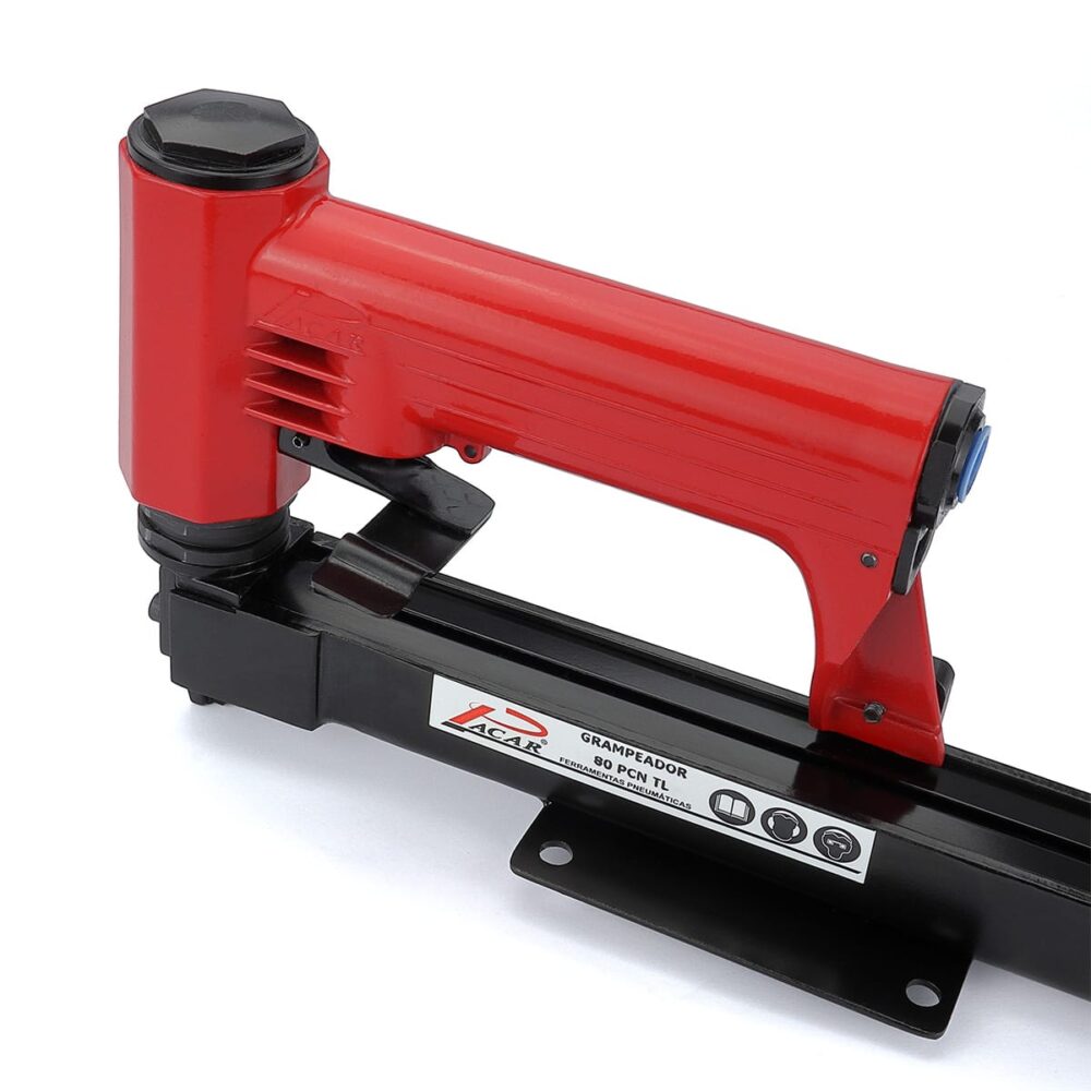 Grampeador Pneumático Pacar 80 PCN com Trilho Longo - Imagem 2