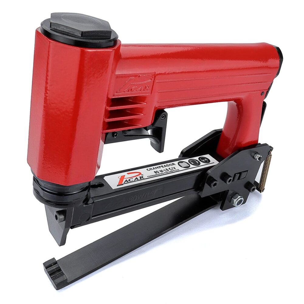 Grampeador Pneumático Com Virador Pacar 80W-LS