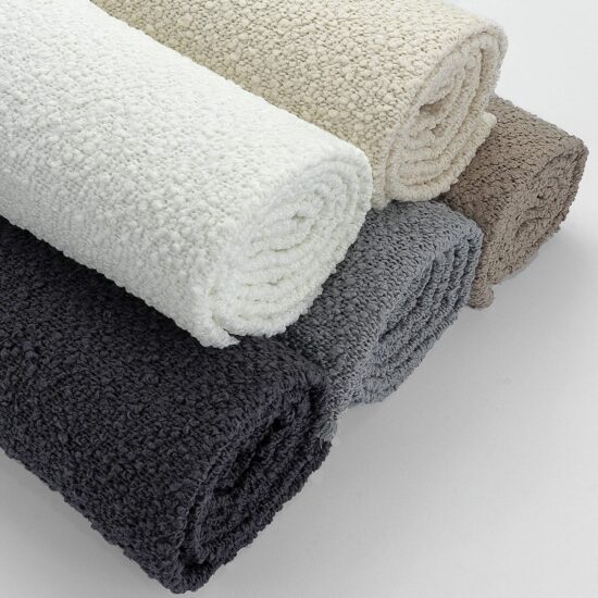 Tecido Bouclé Impermeável Kyoto Várias Cores 140cm