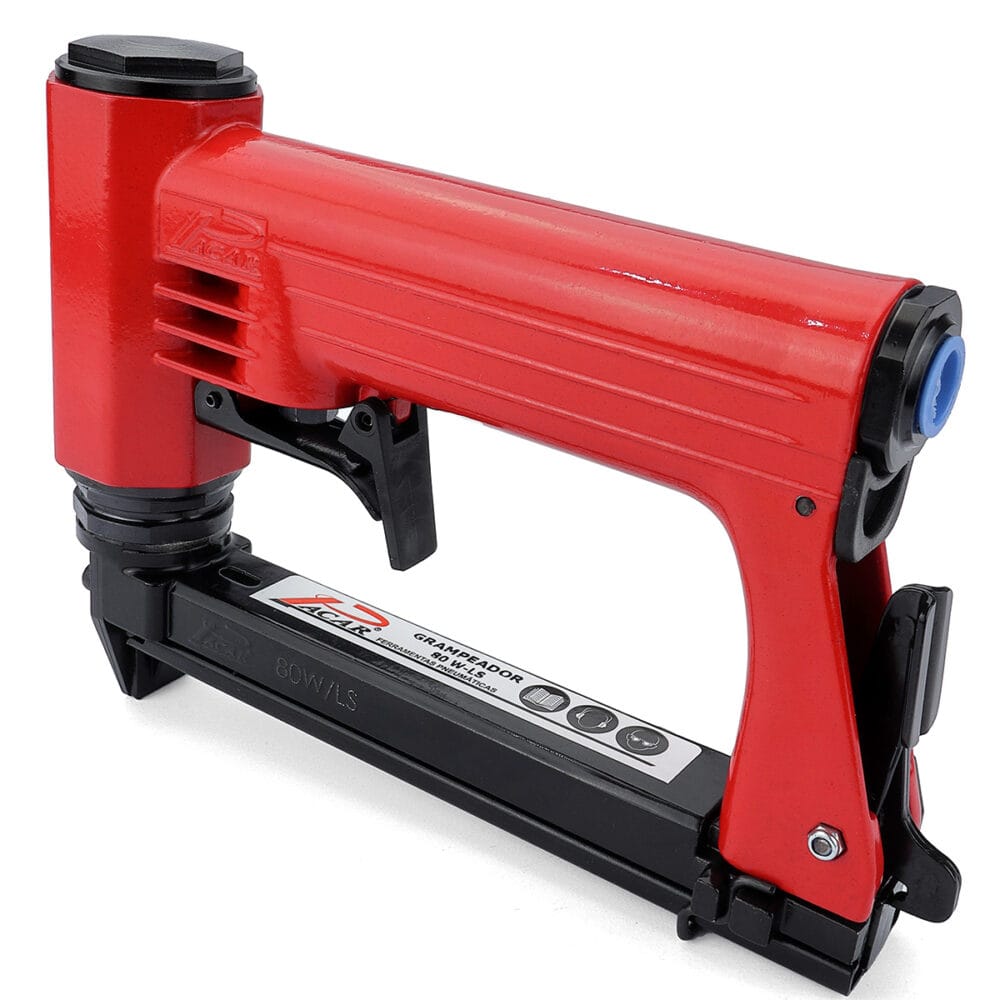 Grampeador Pneumático Pacar 80W-LS + Conector - Imagem 2