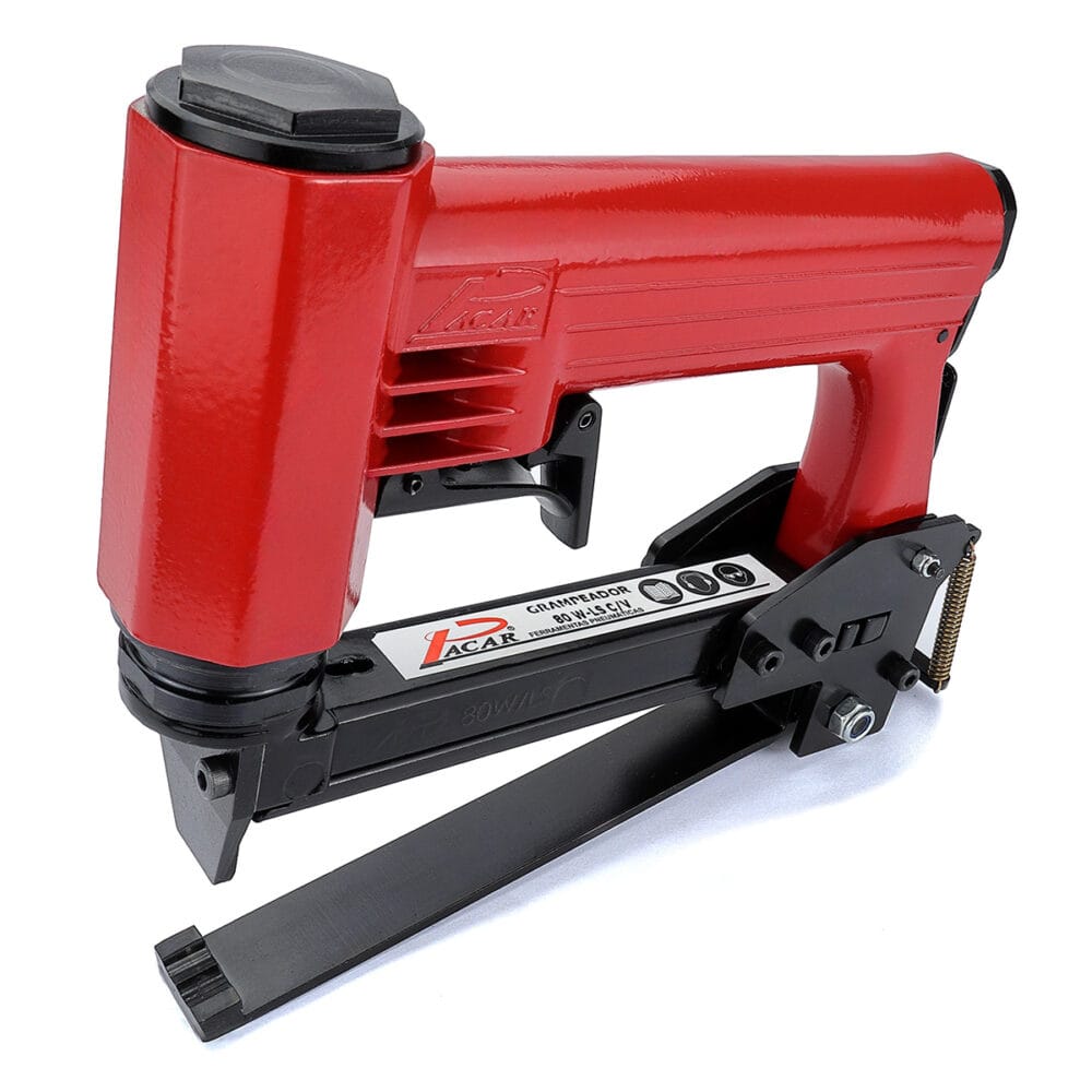 Grampeador Pneumático Com Virador Pacar 80W-LS