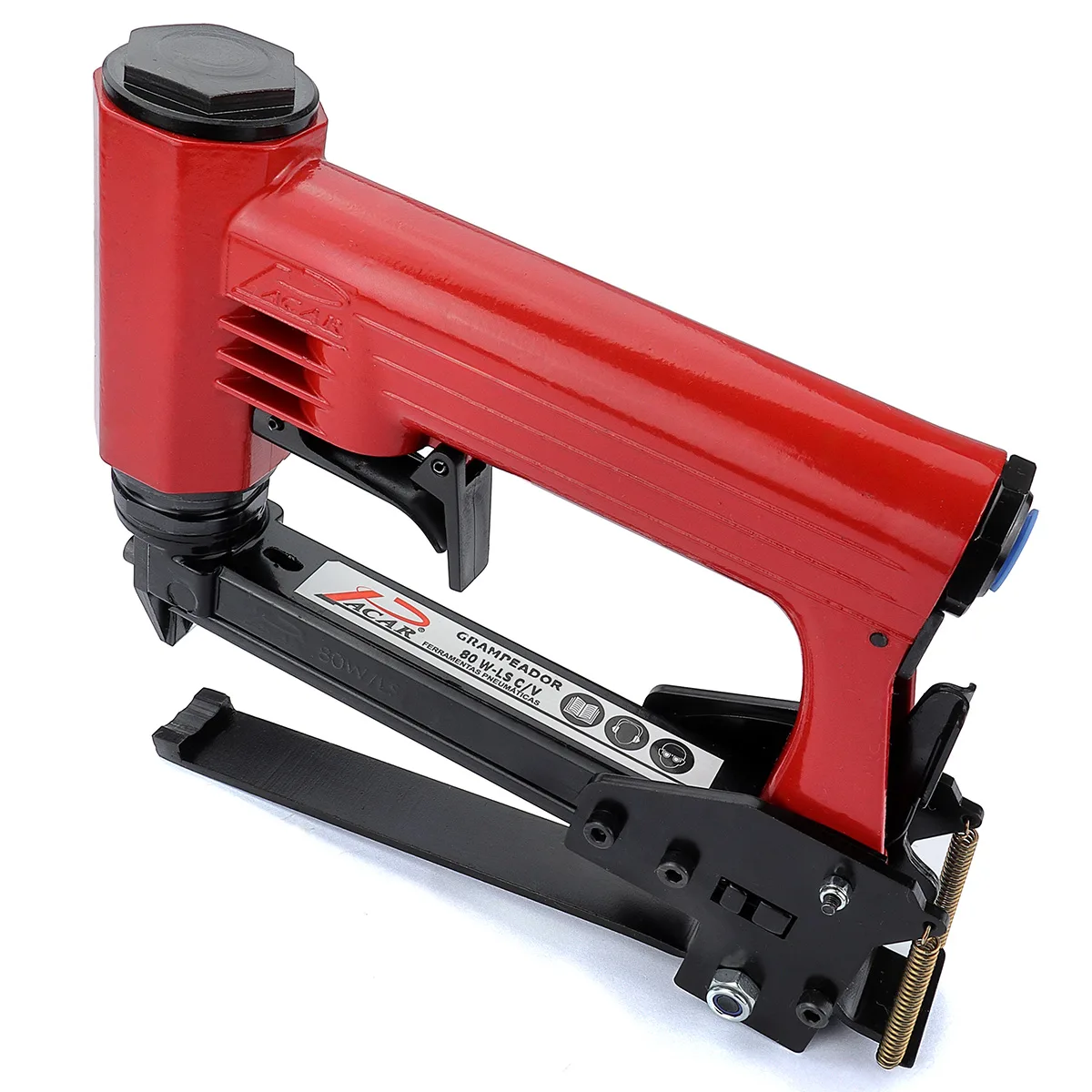 Grampeador Pneumático Com Virador Pacar 80W-LS - Imagem 2