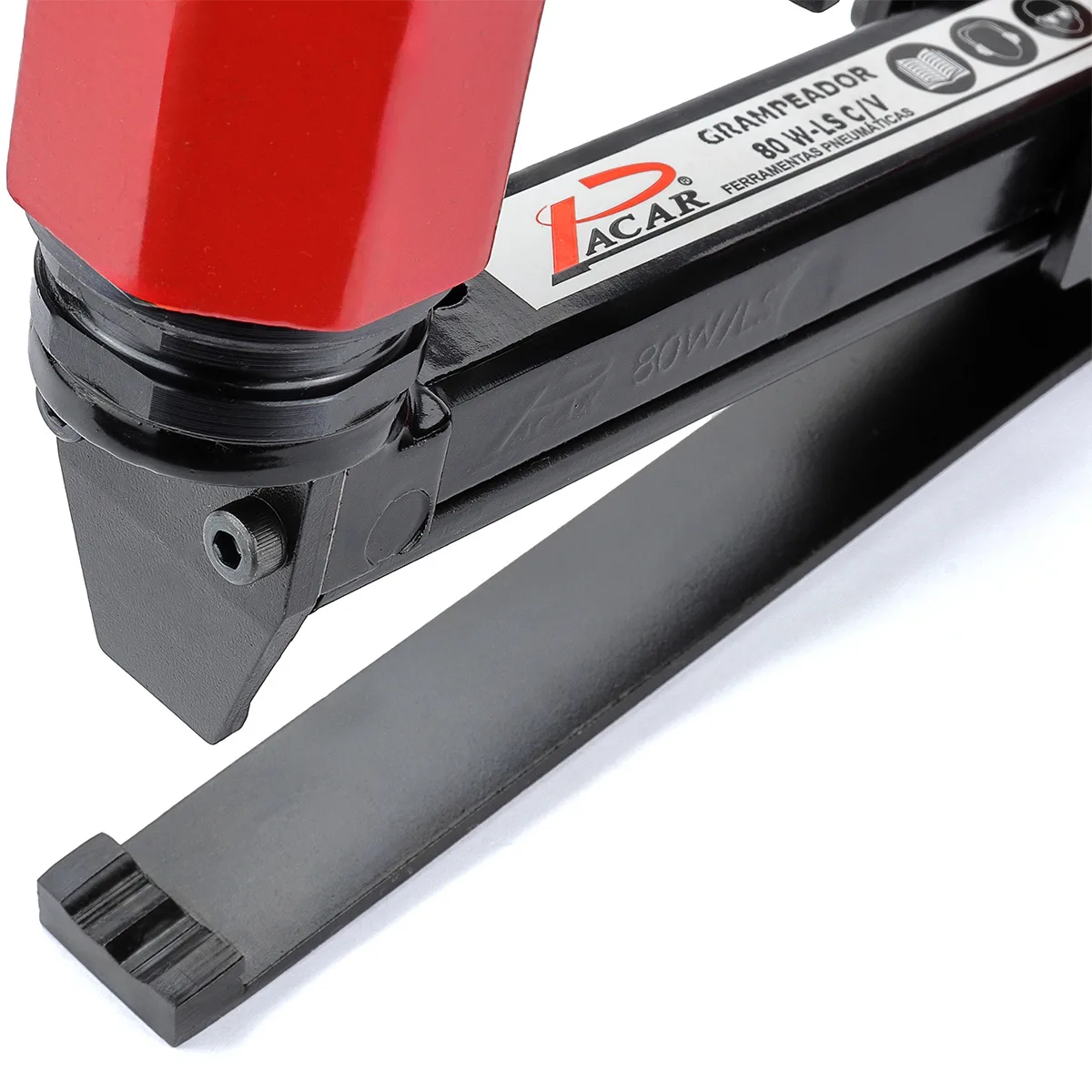 Grampeador Pneumático Com Virador Pacar 80W-LS - Imagem 3