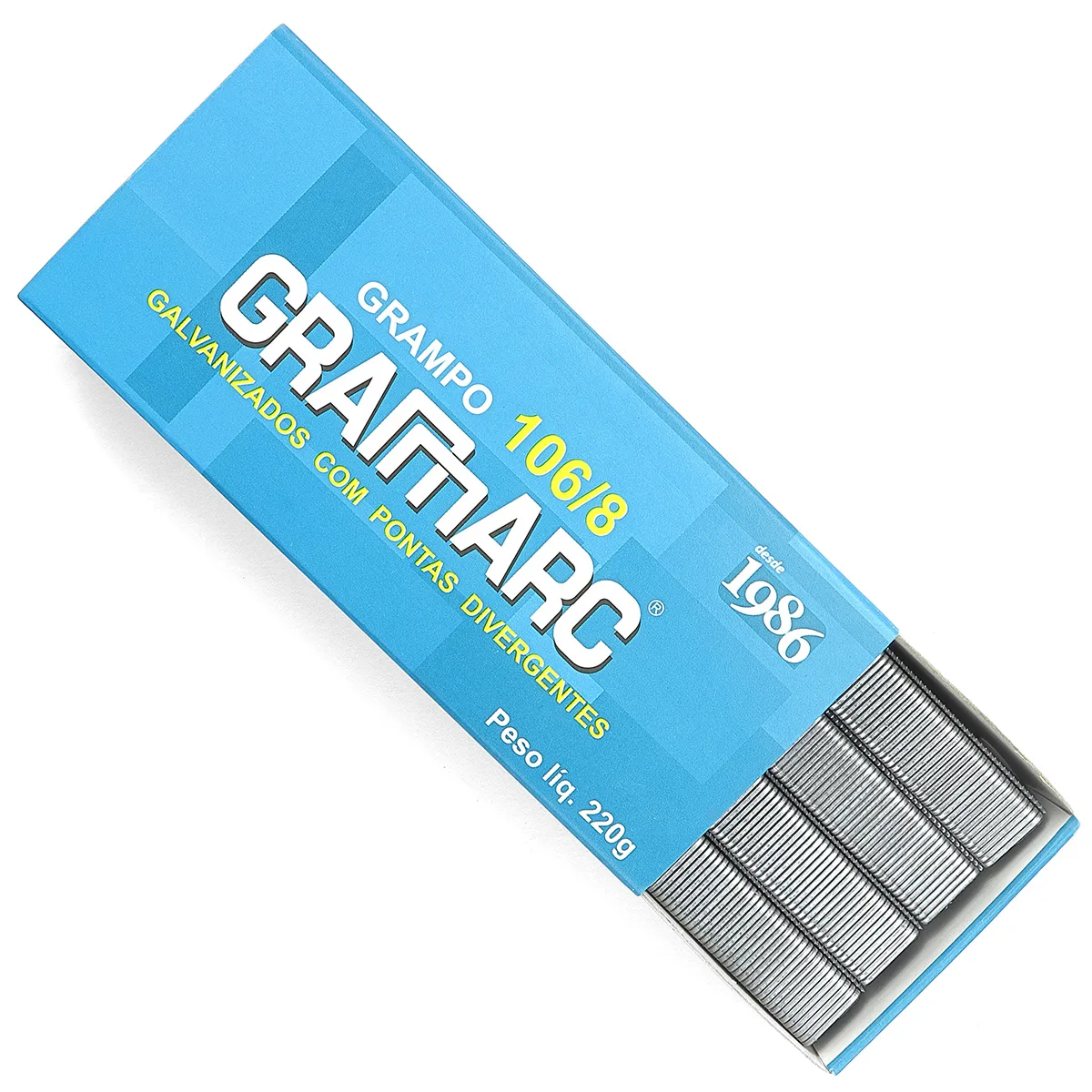 Grampo para Tapeceiro Galvanizado 106/8 Gramarc - Imagem 2