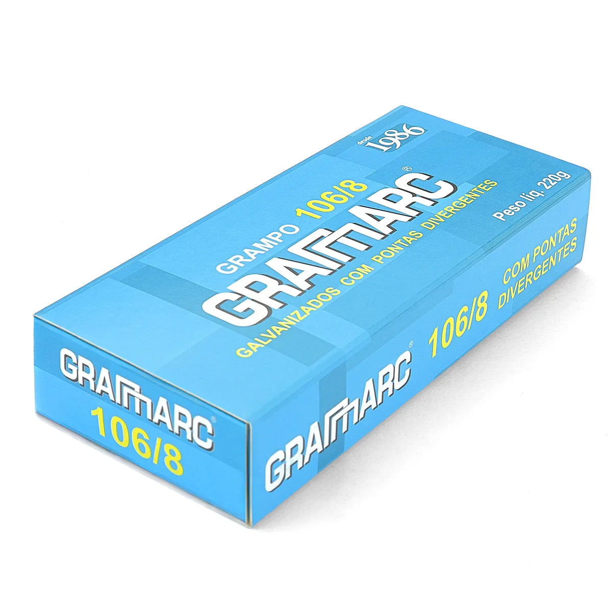 Grampo para Tapeceiro Galvanizado 106/8 Gramarc