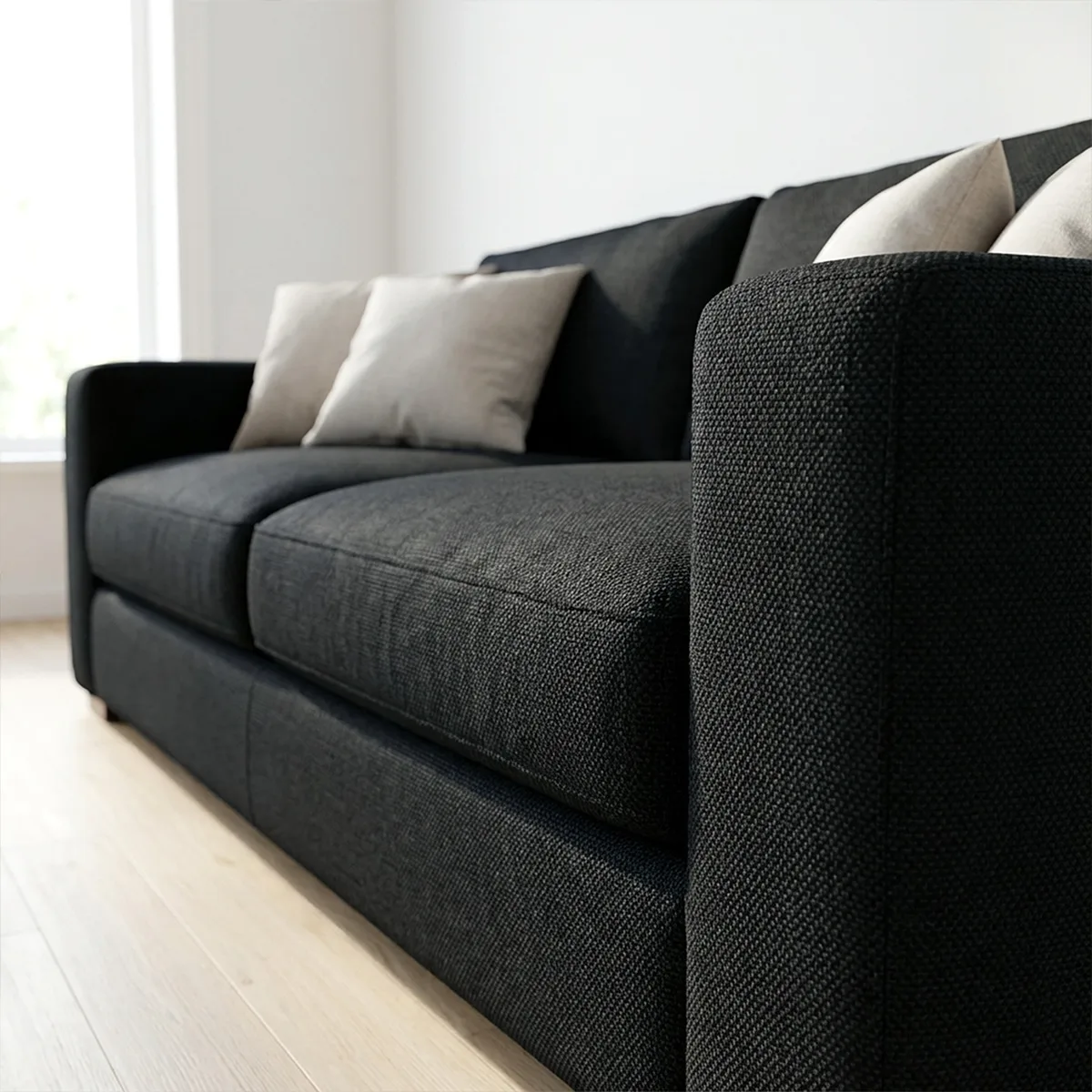 Tecido Linho Natural Impermeável Luxor 140cm - Imagem 3