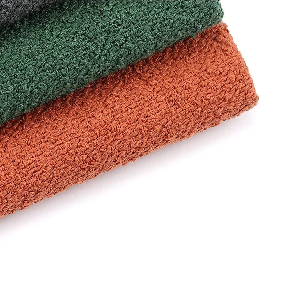 Tecido Bouclé Impermeável Cotton Indoor Várias Cores 140cm - Imagem 3