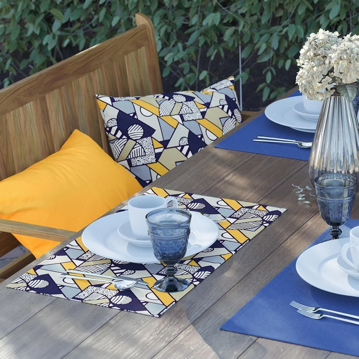 Tecido Impermeável Ecotec® Geométricos Fiama 140cm - Imagem 6