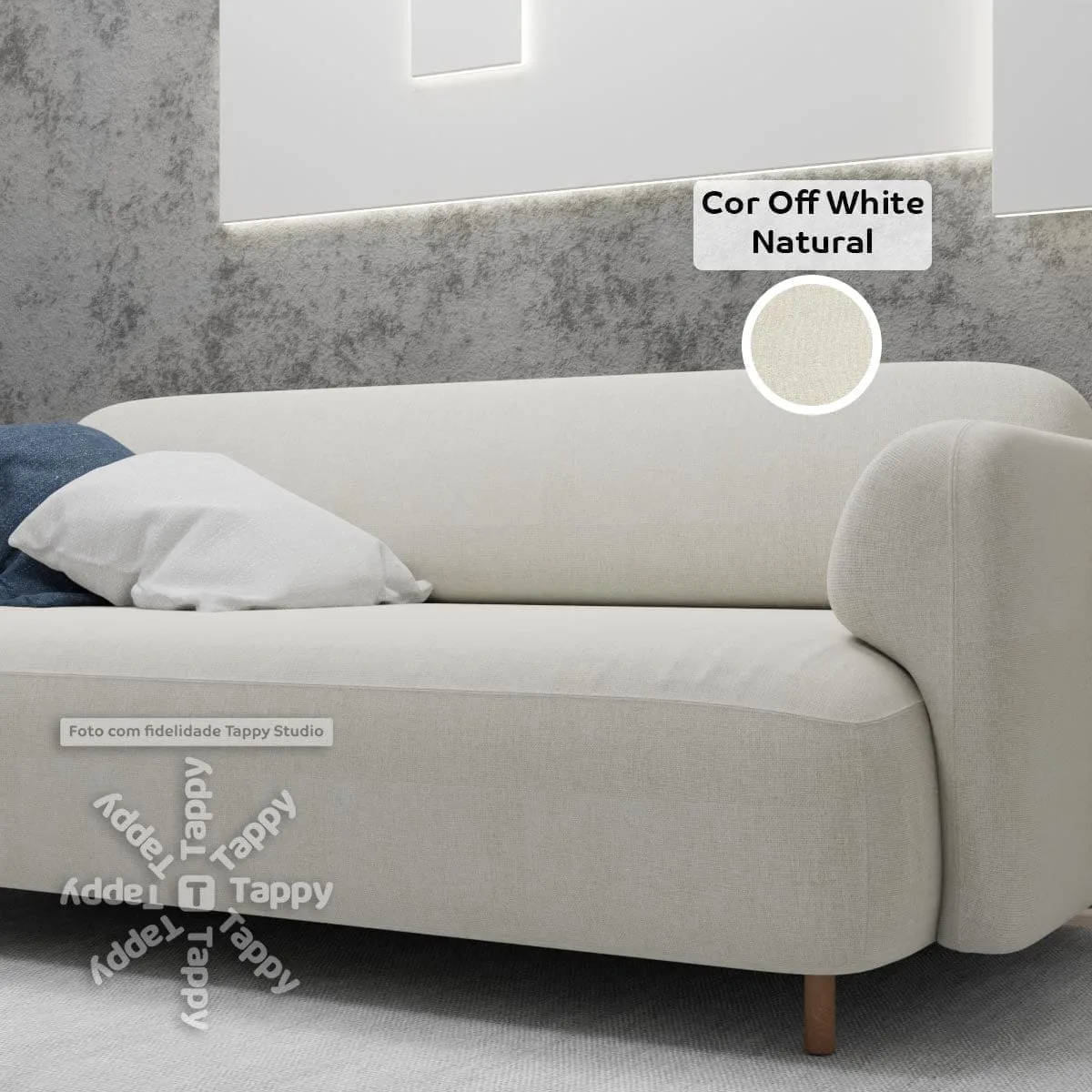 Tecido Linho Sorrento Várias Cores 142cm - Imagem 4