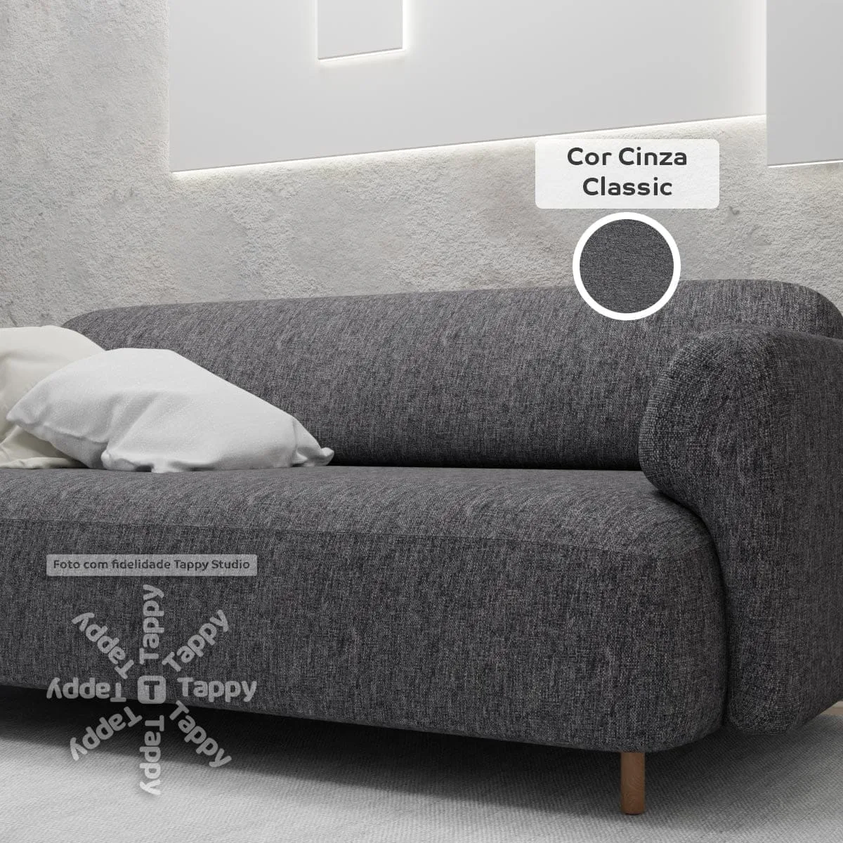 Tecido Linho Sorrento Várias Cores 142cm - Imagem 5