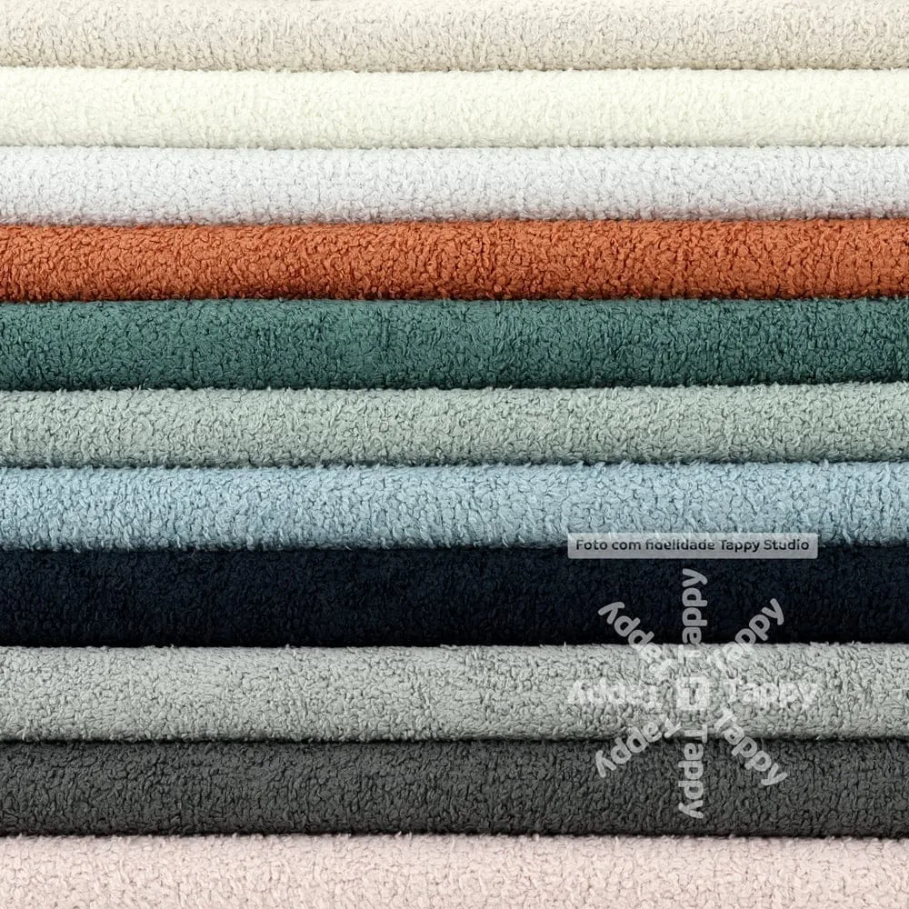 Tecido Bouclé Harpan Várias Cores 145cm - Imagem 2