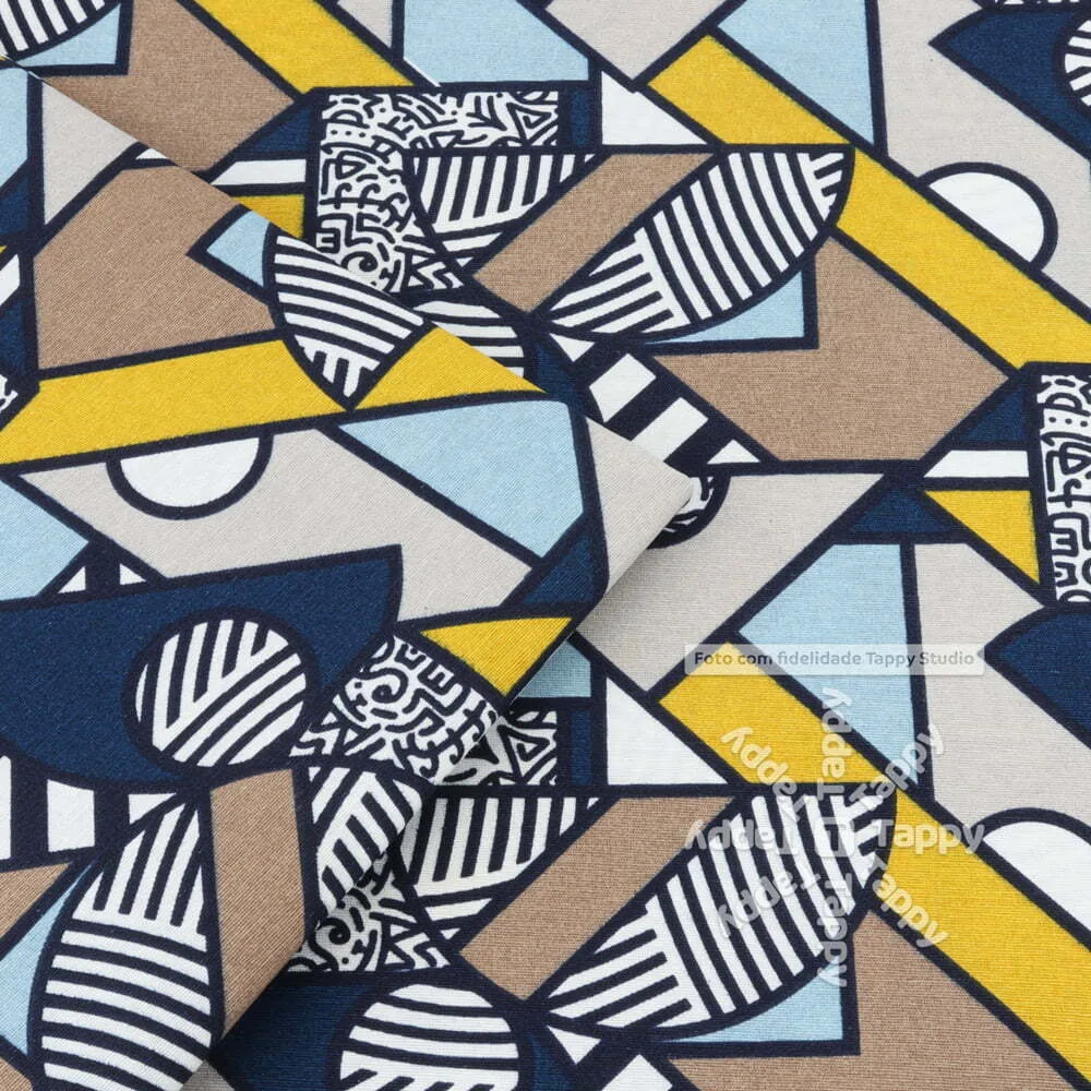 Tecido Impermeável Ecotec® Geométricos Fiama 140cm - Imagem 5