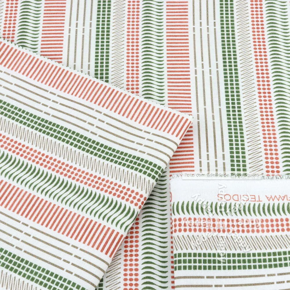 Tecido Impermeável Ecotec® Geométricos Fiama 140cm - Imagem 4