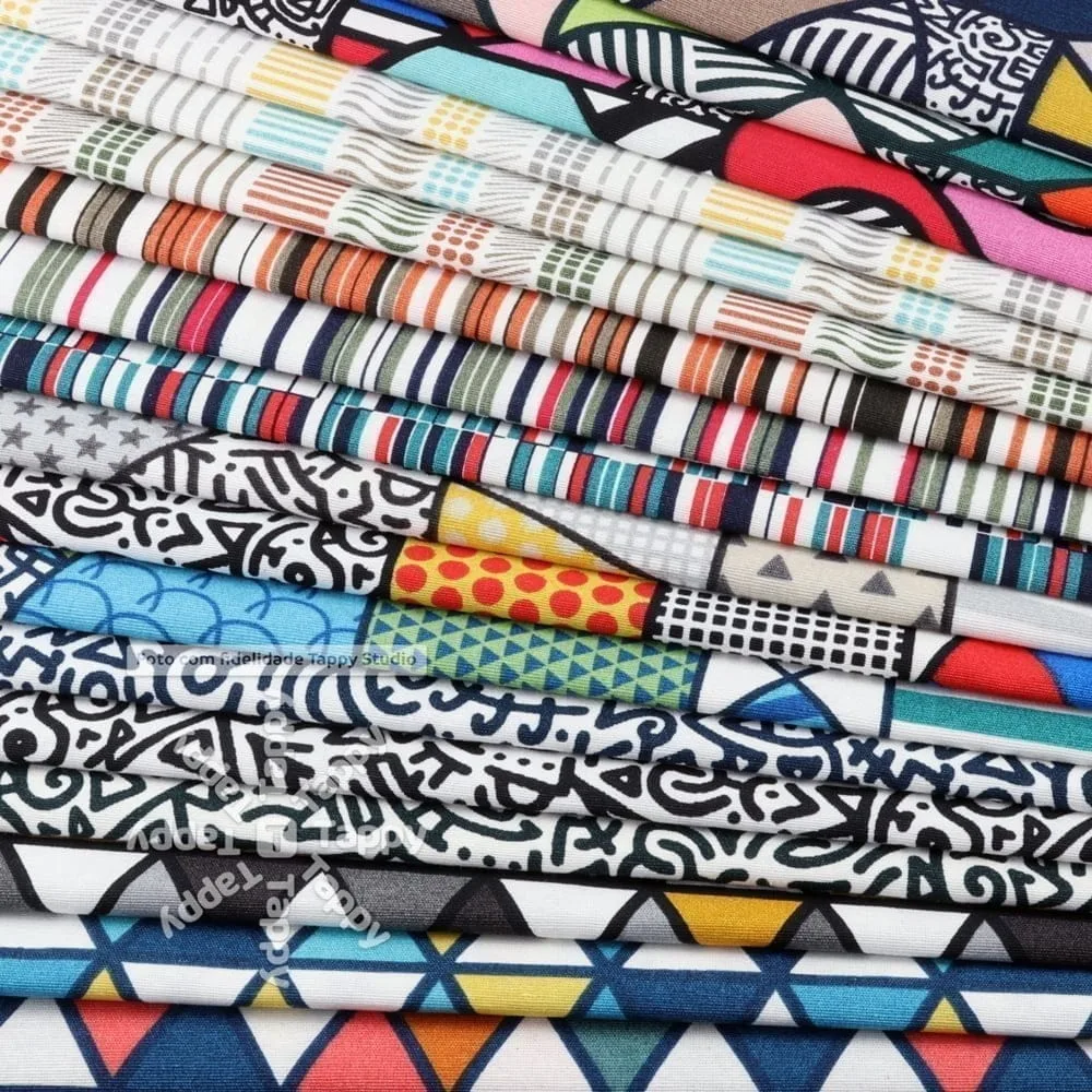 Tecido Impermeável Ecotec® Geométricos Fiama 140cm - Imagem 2