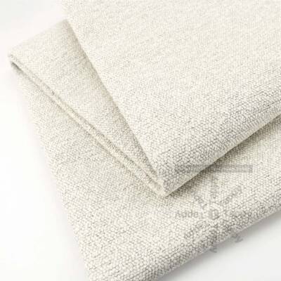 Tecido Bouclé Étienne Natural Off White ou Cinza Mescla 140cm