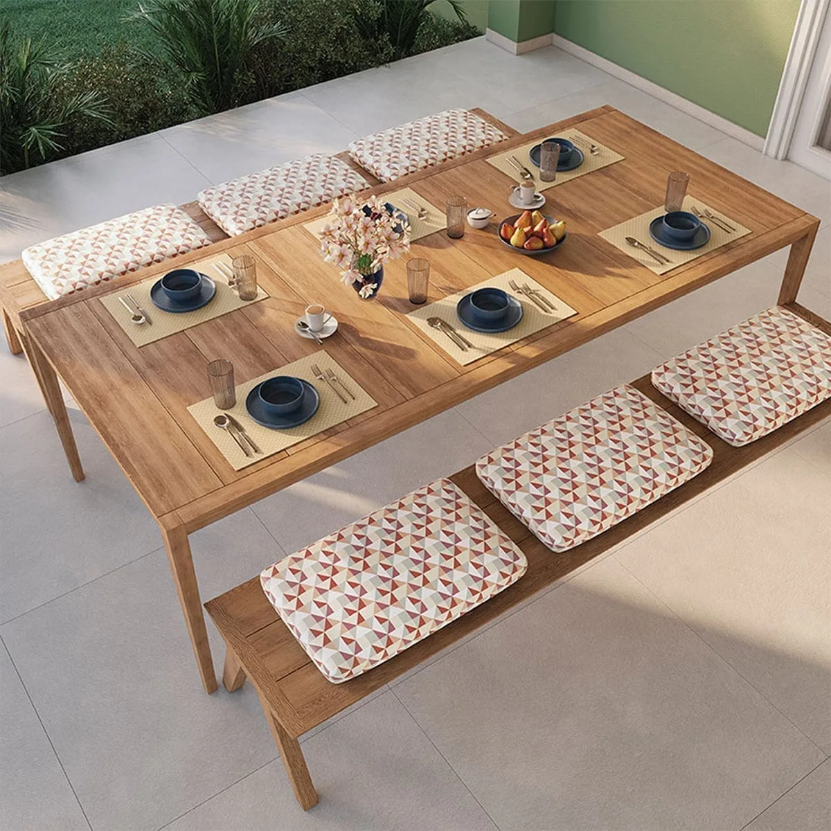 Tecido Acquablock Geométricos® Impermeável Karsten 140cm - Imagem 6