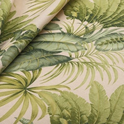 Tecido Acquablock Folhas® Impermeável Karsten 140cm