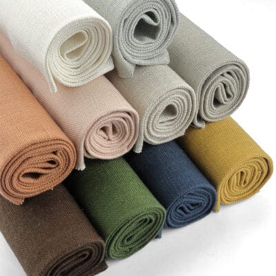 Tecido Linho Natural Impermeável Athenas Várias Cores 140cm