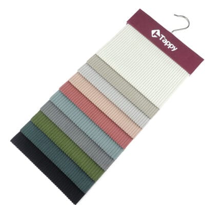 Mostruário Cascata Tecido Suede Veludo Cotelê Rift Tappy